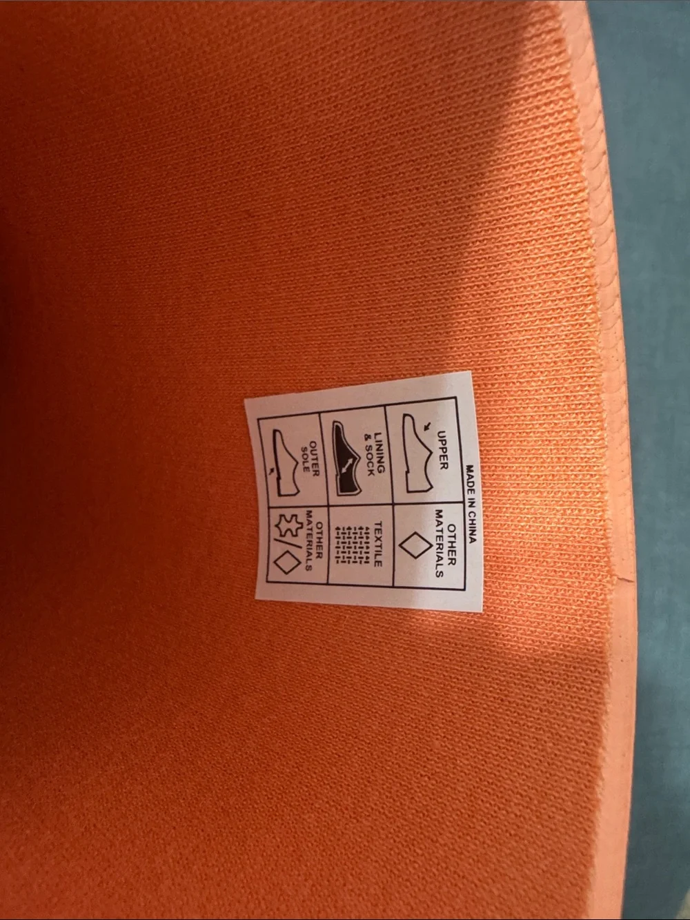 Hunter Classic Diagonal Stripe Giant Glitter Rain Boot Size 6 Optimistic Orange